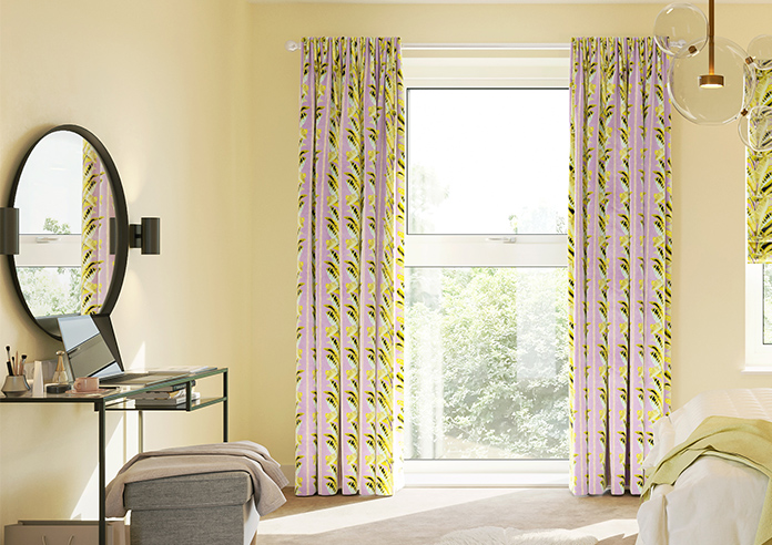 Miami, Yellow - Made To Measure Curtains - Image 3